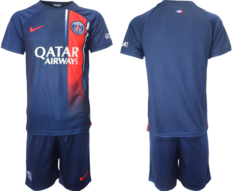 Men 2023-2024 Club Paris St Germain home soccer jersey->paris st german jersey->Soccer Club Jersey